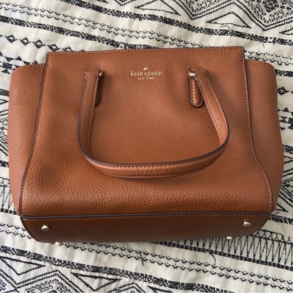 Kate Spade Brown Leather Shoulder Bag